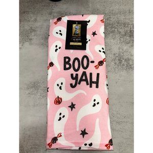 Pink Ghost Boo-Yah Kitchen Towel Set